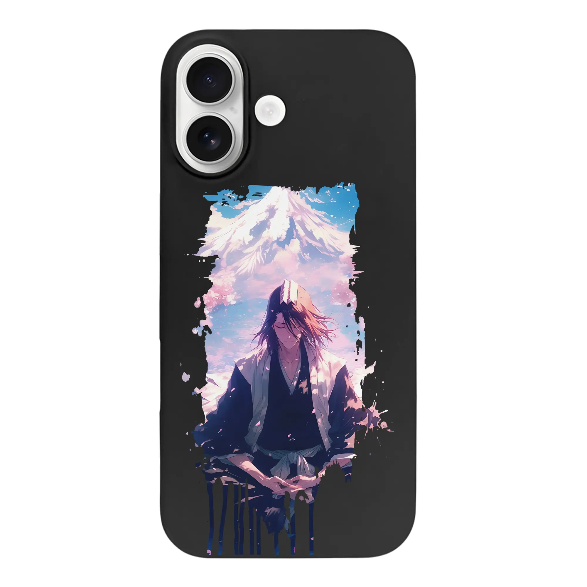 ブリーチ グッズ,朽木 白哉 - iPhone 17 シリーズ シリコンケース 薄型 耐衝撃 指紋防止 ソフトタッチカバー 精密フィット 傷防止 保護ケース iPhone 17/17 Air/17 Pro/17 Pro Max 対応